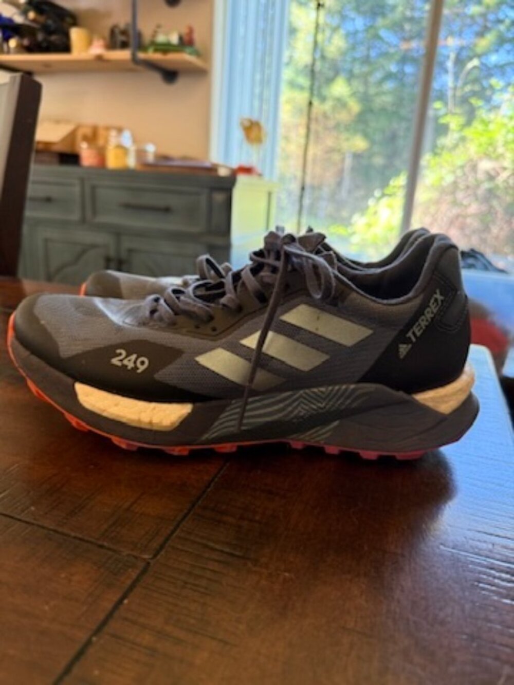 ADIDAS Terrex Agravix Ultra Trail Running Shoes, size 7.5